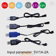 GILDAI 5pcs Cable Charger 3.6 9.6 V High Quality Front Plug Type Battery Usb Charger
