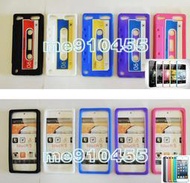 【全新 Apple iPod Touch 5代 卡帶 果凍套 + 專用保護貼】Touch5 保護套 背套 矽膠套 白色 藍色 紫色 粉紅色 黑色