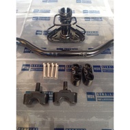 X-ride Steering Wheel + X-ride Handlebar Mount + X-ride Raiser + X-Ride Clamp + 4pcs Bolts