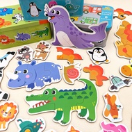 Children Early Education Simple Big Piece Puzzle 1 to 3 Years Old Baby Educational Matching Cognitiv
