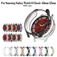 TPU Case For Samsung Galaxy Watch 6 Classic 43mm 47mm Fashion Watch Case Coverage Cover Protector