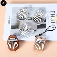 PW 8 keys mini Kalimba transparent bear crystal kalimba Thumb Piano Acoustic Finger Piano Music Inst