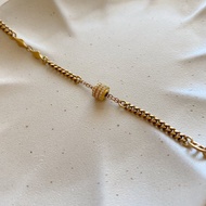 日光迴圈-鋯石 黃銅手鍊