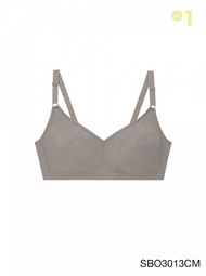 Sabina เสื้อชั้นใน Invisible Wire (ไม่มีโครง) รุ่น Function Bra รหัส SBO3013 สีช็อคโกแลต