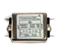 交流 電源 濾波器 AC EMI Filter YE20T1 125/250VAC 20A YUNPEN
