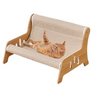 เก้าอี้ของเล่นแมว Meowhouse เก้าอี้โซฟาแมวเก้าอี้แมวเตียงสำหรับสุนัขแมวสัตว์เลี้ยงกรอบไม้ทน Papan Ga