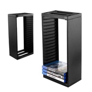 PlayStation 4 Slim Pro Multifunctional Disk Storage Tower Games Discs Holder Vertical Stand 18 Game 