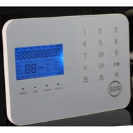 LAYAR GSM + PSTN Alarm System Large LCD Display with SOS Function