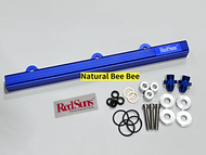 RedSuns Fuel Rail Mitsubishi EVO3 4G63 EVO 3 Blue Colour - 000706