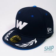 2026 WILLIAMS LAUNCH 59FIFTY 7 1/4 714 NAVY f1 formula 1 carlos sainz alex albon hat cap Original