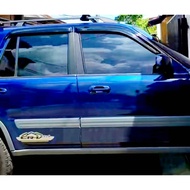 CFS711 2X pcs Honda CRV RD1 S10 Hill Logo Stiker Sticker Vinyl Decal Stripes Cermin Depan Belakang K