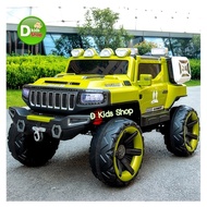 D Kids คันใหญ่ 2 ที่นั่งรถแบตเตอรี่เด็ก รถเด็กนั่งทรง HUMMER Model ขับเคลื่อน 4 ล้อ 4x4 รุ่นใหม่ล่าส