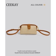 Ceekay กระเป๋าใส่โทรศัพท์มือถือของแท้กระเป๋าใบเล็กยอดนิยมดูแพงยอดนิยมในปีนี้กระเป๋าสะพายข้างผู้หญิงแ