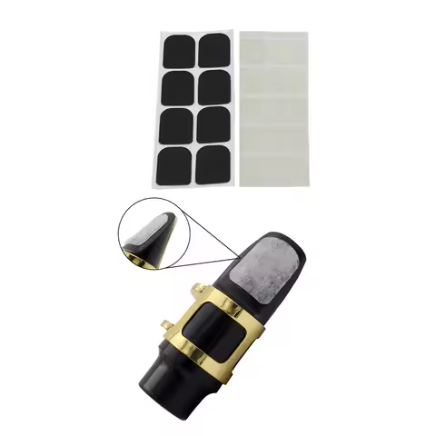 Soprano Saxophone Mouthpiece Tooth Pad Environmentally Friendly Silicone Mouthpiece Patch Woodwind I