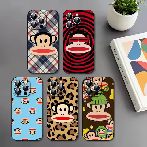 Cool P-Paul F-Frank Slim Black Shockproof Phone Case For IPhone 17 16 15 14 13 12 11 X XR XS Max Pro