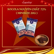 [GIFT NOT SOLD] 1 Legendary Pure Chocolate Bar | Delicious snacks, quality candies | 72% Minisize Da