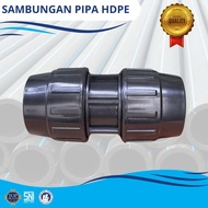 Hdpe pipe connection Coupler 50mm 1-1/ 2inch