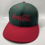 VINTAGE HAT / CAP / TOPI COCA COLA 4 PANEL LOUISVILLE MADE IN USA HT76