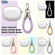Compatible with Beats Studio Buds+ Bluetooth Earphones Transparent TPU Protective Case for Beats Stu