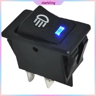 Star Car Fog Light 4-Pin LED On-Off Button Switch 12V Fog LIght Push Button Switch