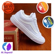 ALSepatu COD Sneakers Old skool Full White Sepatu Vans89 Putih Polos Full White Vans89 California Au