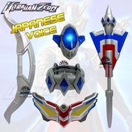 Super Hero Ultraman Zero DX Ultra Zero Eye Henshin Zero Slugger Set Bracelet And Sword Spark Toys Se