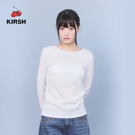 [KIRSH] SHEER SLIM-FIT LONG SLEEVE | 26SS | women tops | shirt for women | tops korean