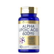 Carlyle Alpha Lipoic Acid 600mg | 90 Capsules