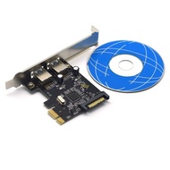 Kartu Ekspanding btsg 2port PCI-E to USB C 3.0, PCI Internal 5Gbps