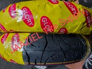 Original Glory Mizzle Spike Tubeless Motorcycle Tire size 14 with freebies