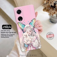 HP Softcase Oppo A98 5G Fashion Case Cartoon Case Oppo A98 5G Silicone TPU Pro Camera Casing Oppo A9