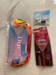 包平郵 D-UP 眼線筆 假眼睫毛 化妝袋套裝 EYELASHES FIXEREX Eyeliner 眼線液 眼線筆 化妝品