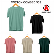 Infinide Kaos Polos Pendek Cotton Combed 30s Premium / Kaos Polos Bandung / Kaos Polos Tangerang / Kaos Polos Jakarta / Kaos Polos Bekasi