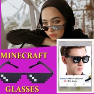 MATA MINECRAFT GLASSES - YOUTUBER THUG LIFE KPOP GLASSES WHOLESALE