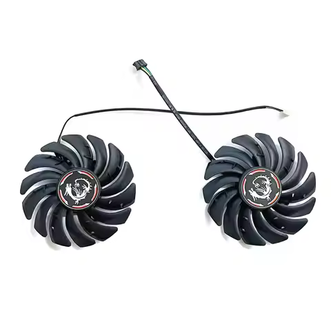UKGF New Dual Ball Cooling Fan 87MM 4PIN PLD09210S12HH GPU Fan for MSI GeForce RTX 2060 Super GAMING