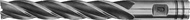 F&D Tool Company 18382-F910 Multiple Flute End Mill, Single End, Extra Long, High Speed Steel, 5/16"