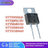 10PCS STTH8R04D STTH8R03D STTH8S06D STTH5R06D STTH8S12D TO-220 Fast recovery diode Brand New In Stoc
