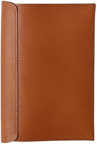 Cuobadis Genuine Leather Cross Grain Leather Notebook Cover "Postalco" 3.9 x 5.9 inches (10 x 15 cm)