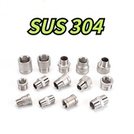 [WDY] 304 Stainless Steel Inner Outer Wire Directly Threaded Double Inner Wire Pipe Ancient Core Filling Joint Water Pipe Fittings 20mm to 25/32mm