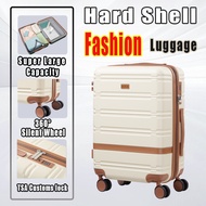 【SG Stocks】20/24/28 Inch Luggage Cabin Size Luggage Lightweight Travel Luggage Whit TSA Lock Strong 