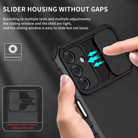 Shockproof Stand Holder Armor Back Cover For Samsung Galaxy A15 A25 A05 A05S Bracket Phone Cases For