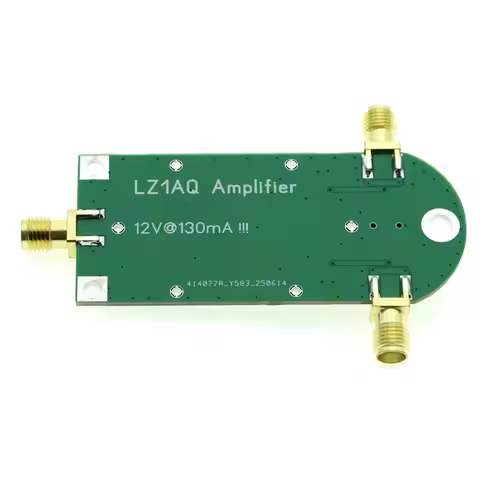 A12E-LZ1AQ Shortwave Small Loop Antenna 50Hz To 50Mhz 9V-12V SMA Amplifier Module High Frequency Amp