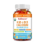 Balincer Calcium with Vitamin D and Vitamin K2 Calcium Supplement to Support Bone Health and Joint H