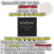 Ic Eprom Firmware STB SET TV BOX MATRIX APPLE DVB2IP