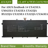 C41N1904 C41N1904-1 Laptop Battery for ASUS ZenBook 14 UX425UA UM425IA UX425EA UX425JA BX325JA UX325
