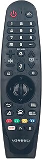 AN-MR20GA MR20GA AKB75855503 Replace Magic Remote Control, Compatible with LG Smart TV Series W9, E9