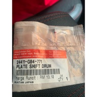 24411-GB4-771 PLATE SHIFT DRUM/BINTANG GEAR SHIFT Honda EX5 / Dream / Wave100