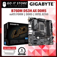 GIGABYTE B760M DS3H AX DDR5 Intel LGA1700 Motherboard