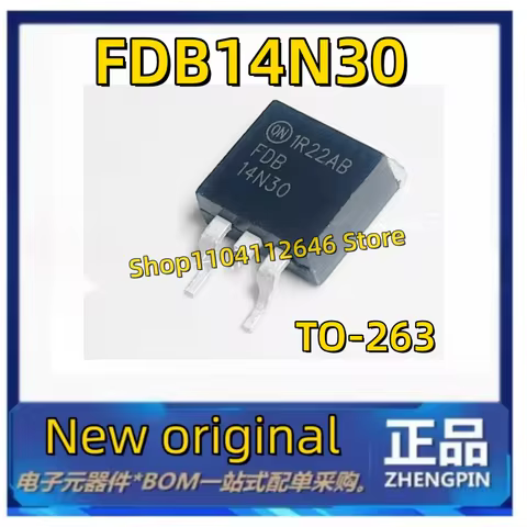 10PCS NEW FDB2532 TO-263 N-CH 79A 150V 2532 MOSFET/ FDB14N30TM FDB14N30 14N30 MOSFET N-CH 300V 14A D