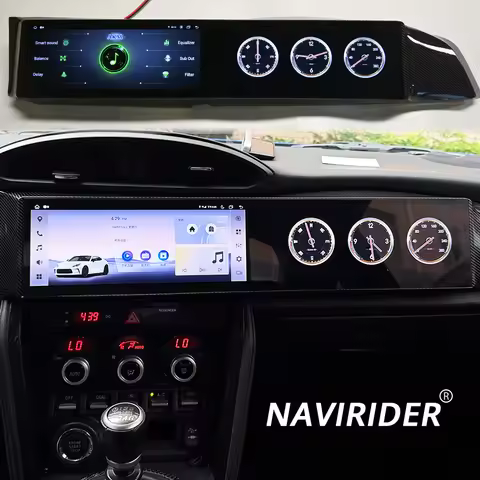 10.25inch Dual Screen Android Auto For Toyota 86 Car Radio Multimedia Video Player GPS Navigation Ca